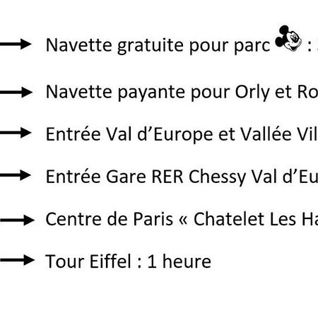 Disneyland Paris, Appartement 70M², Parking Prive Σερί Εξωτερικό φωτογραφία
