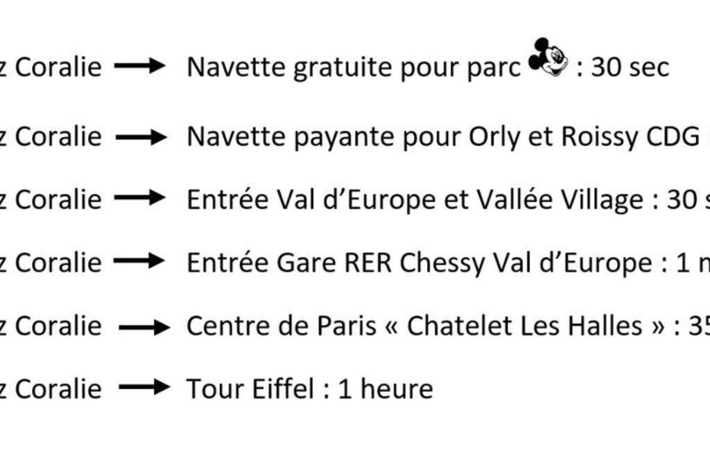 Disneyland Paris, Appartement 70M², Parking Prive Σερί Εξωτερικό φωτογραφία
