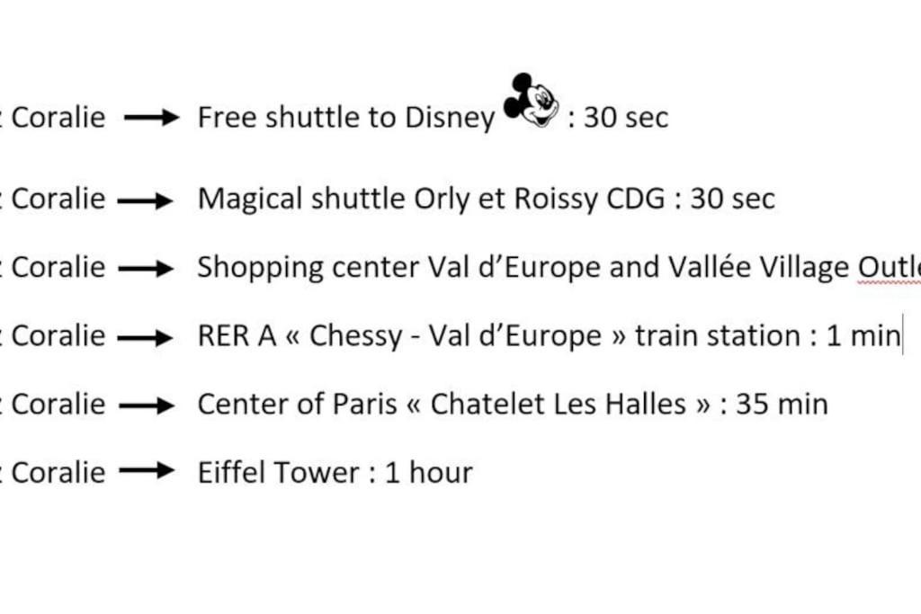 Disneyland Paris, Appartement 70M², Parking Prive Σερί Εξωτερικό φωτογραφία